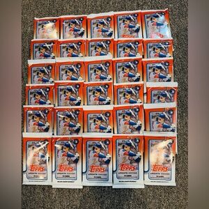 2025 Topps Update Baseball Card Packs from SuperBox 30 Packs
